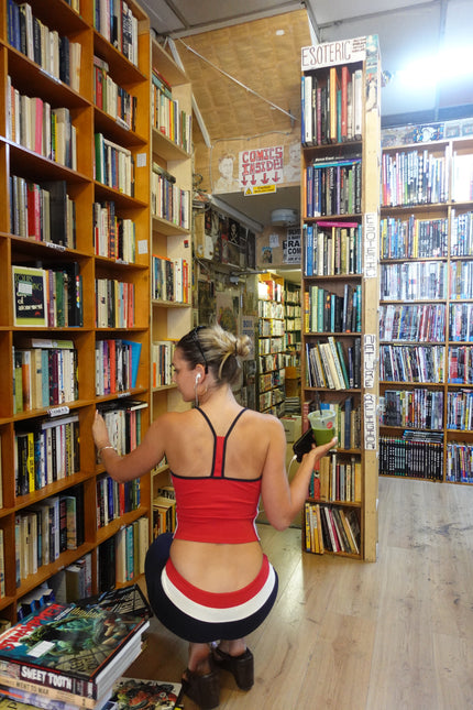 Book Store Organic Cotton Capri leggings