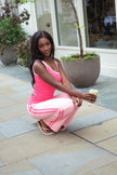 Strawberry milk Organic Cotton Pilates Trousers