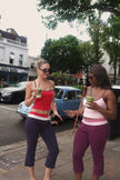 Still Pink Organic Cotton Capri leggings