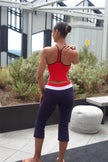 Record Store Organic Cotton Capri leggings